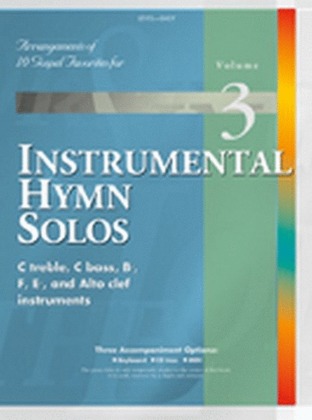 Book cover for Instrumental Hymn Solos, Vol. 3
