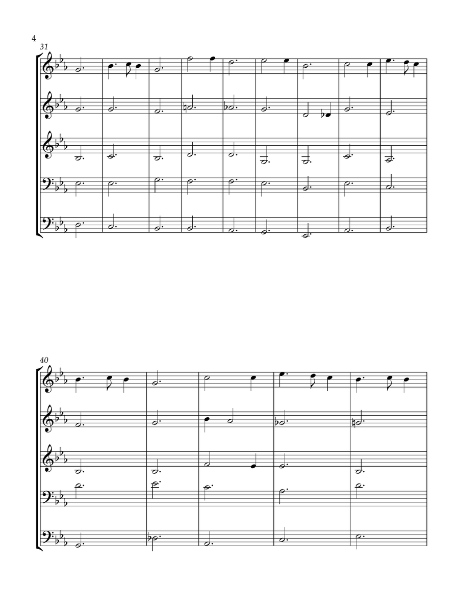 Silent Night Christmas scores gallery preview page 4