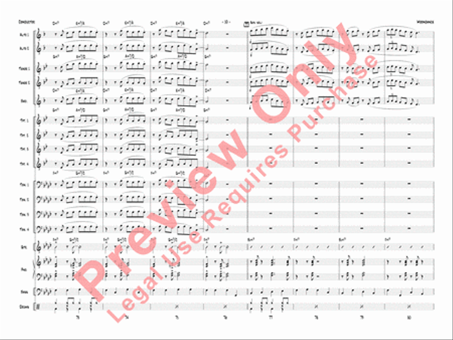 Moondance Jazz Ensemble scores gallery preview page 13