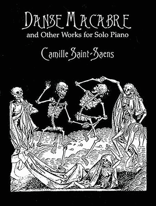 Book cover for Danse Macabre and Other Works for Solo Piano