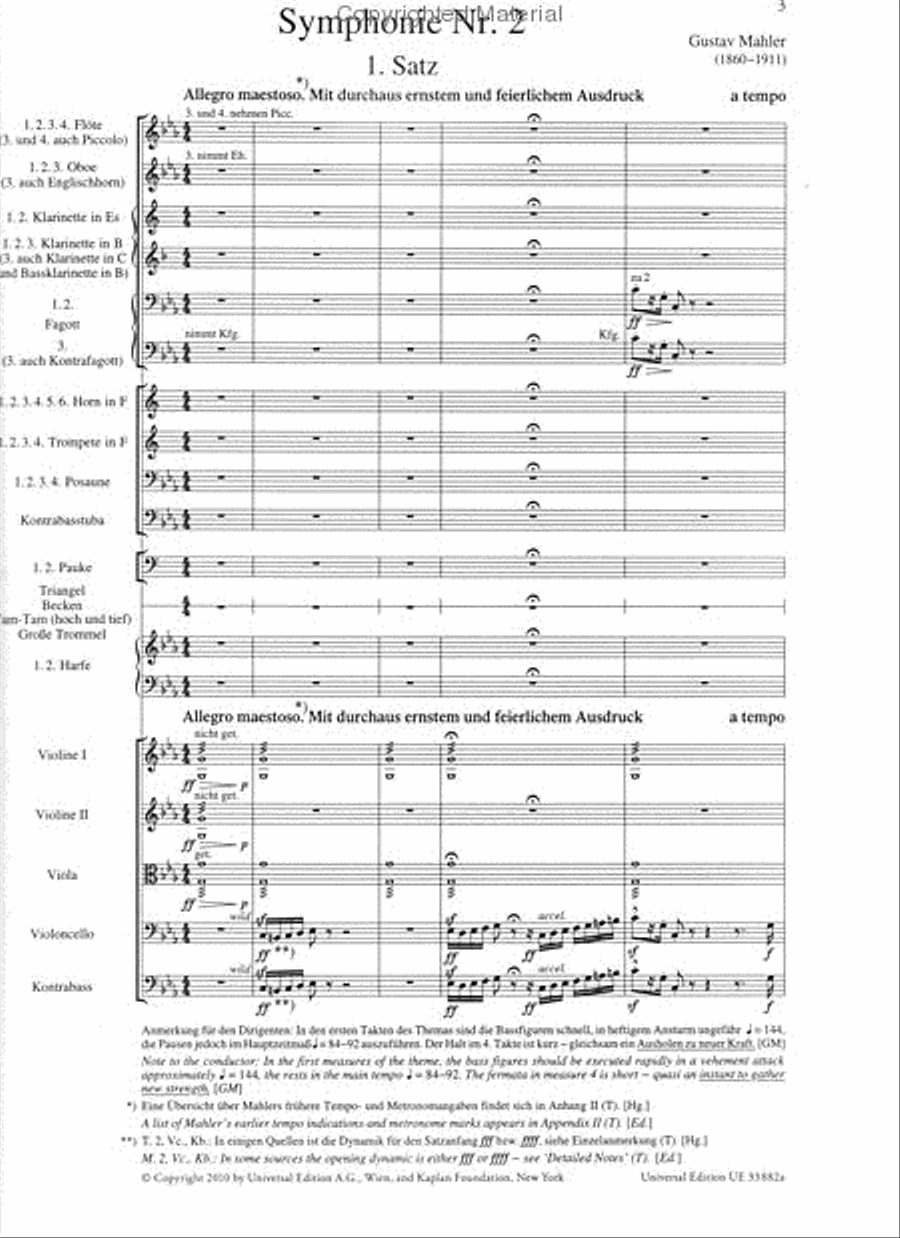 Symphony No. 2 SA scores gallery preview page 2