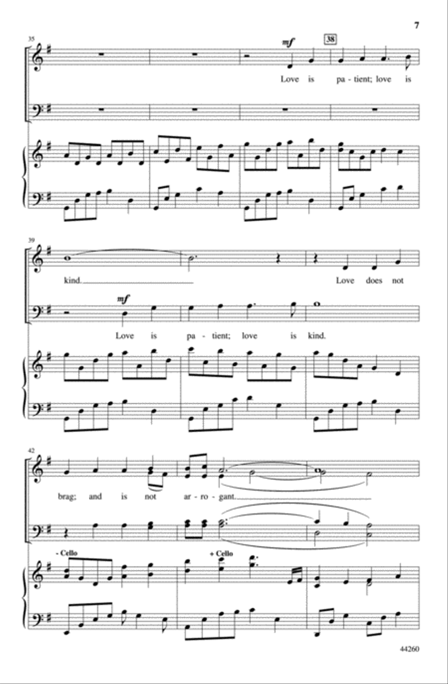 The Greatest of These The Greatest of These Choir scores gallery preview page 6