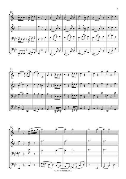 "Ye Olde" Elegy - Brass Quartet Version in G Minor image number null