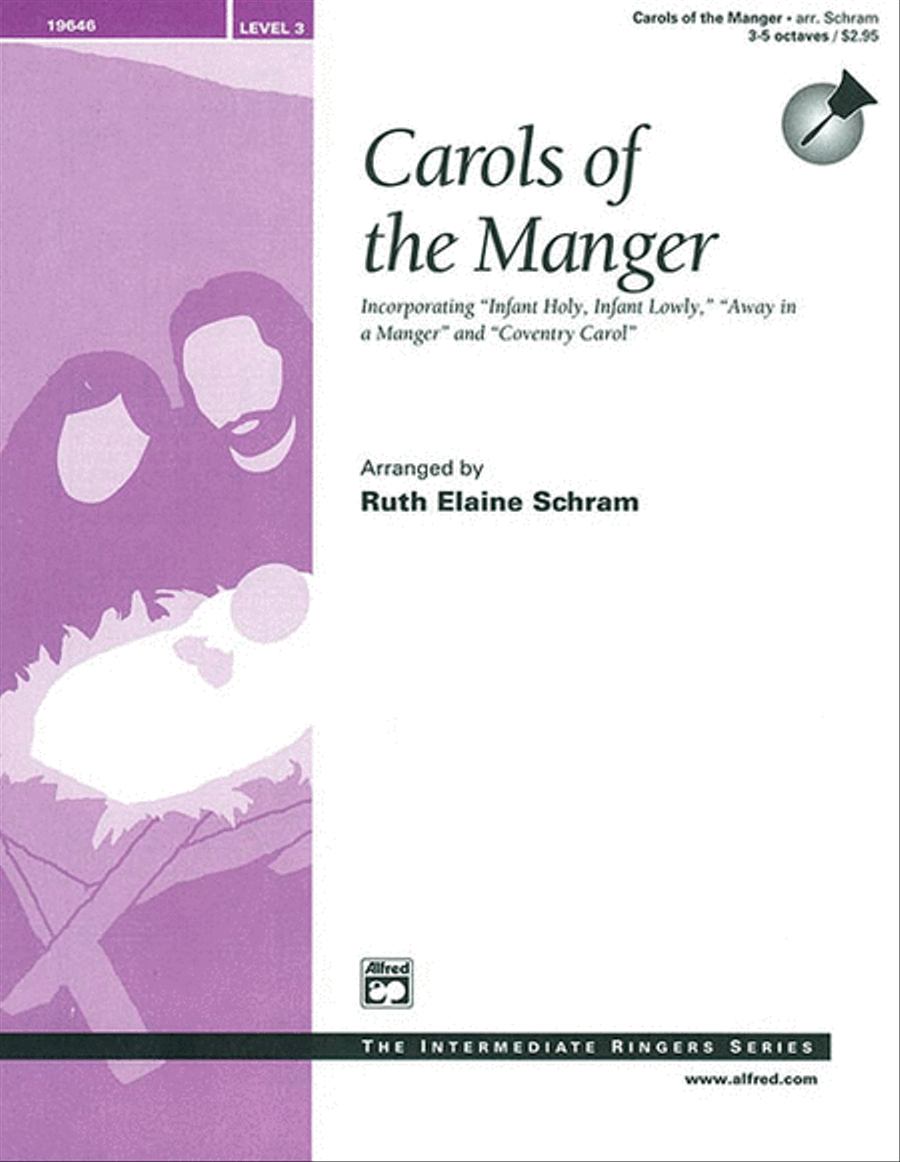 Carols of the Manger Carols of the Manger Handbell Choir scores gallery preview page 1