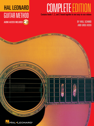 Book cover for Hal Leonard Guitar Method, Second Edition – Complete Edition
