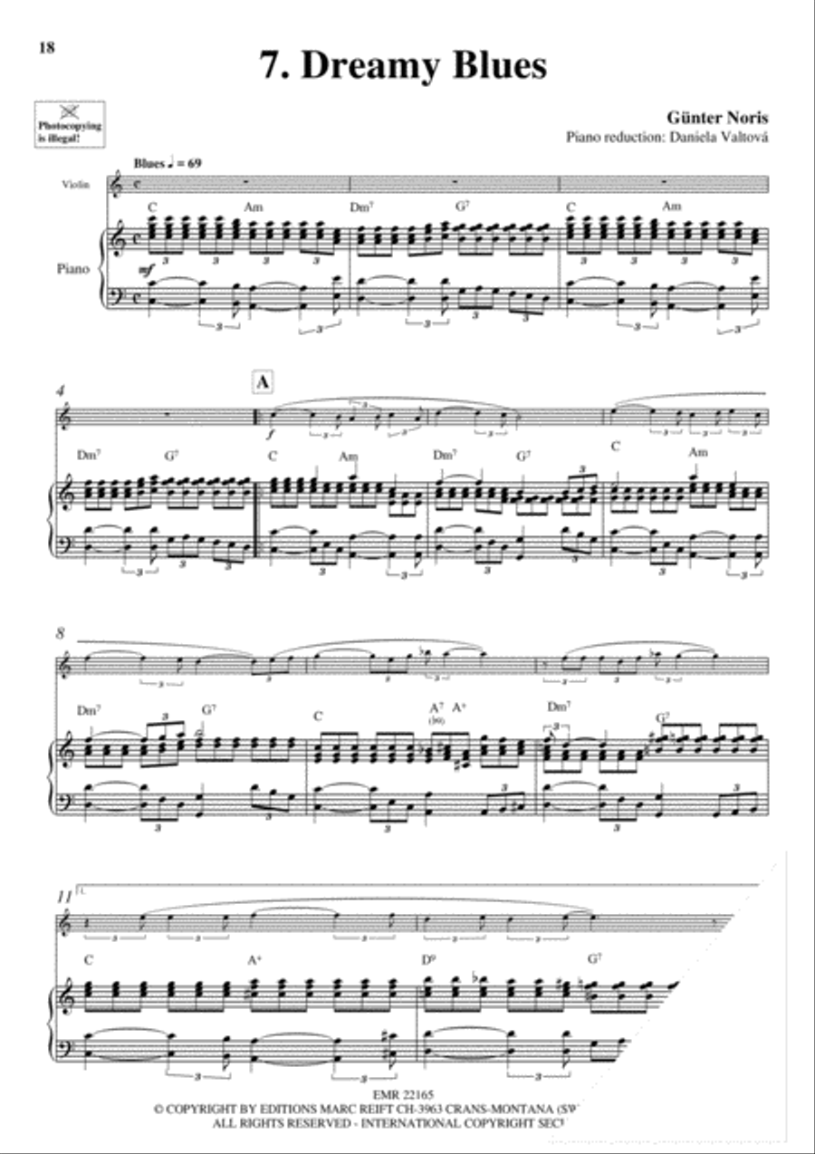 20 Greatest Slow Melodies Violin Solo scores gallery preview page 9