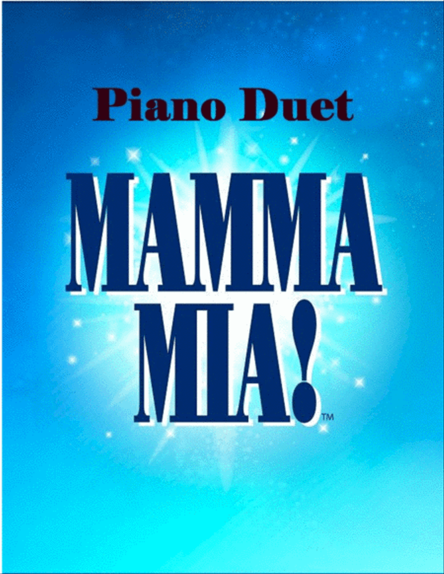 Mamma Mia Piano scores gallery preview page 1