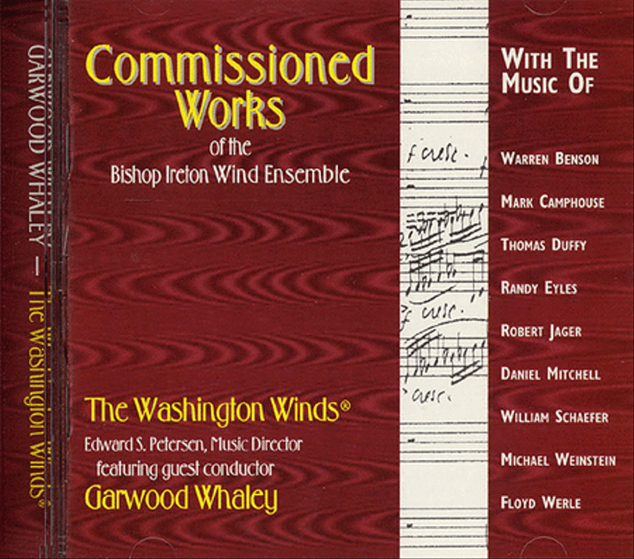 Commissioned Works of the Bishop Ireton Wind Ensemble Mission scores gallery preview page 1