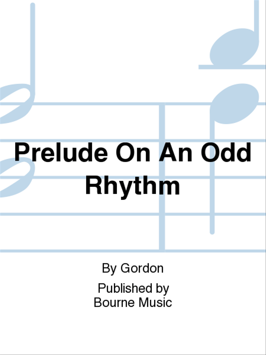 Prelude On An Odd Rhythm Concert Band scores gallery preview page 1