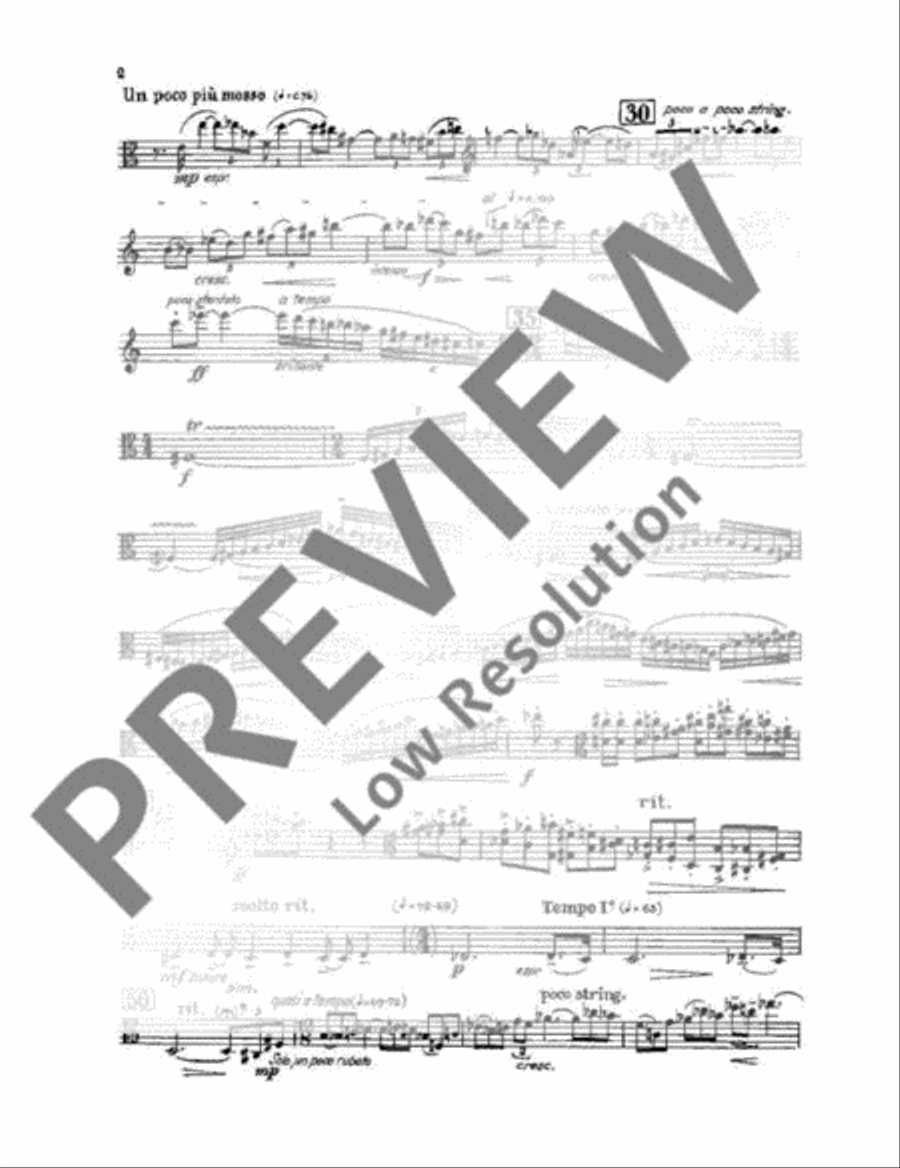 Elegy Viola scores gallery preview page 15