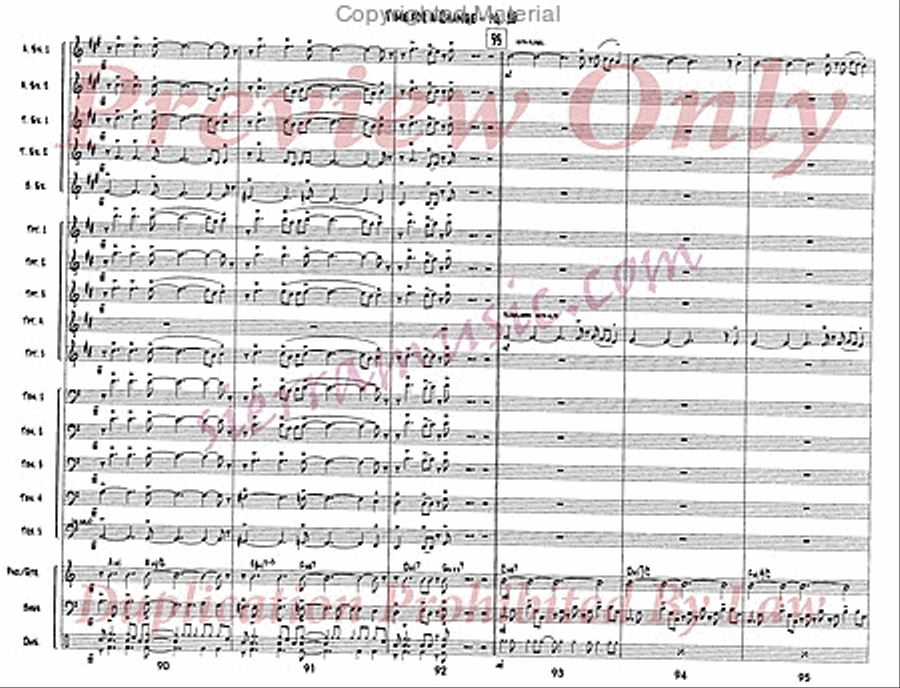 Time For A Change Time For A Change Jazz Ensemble scores gallery preview page 17