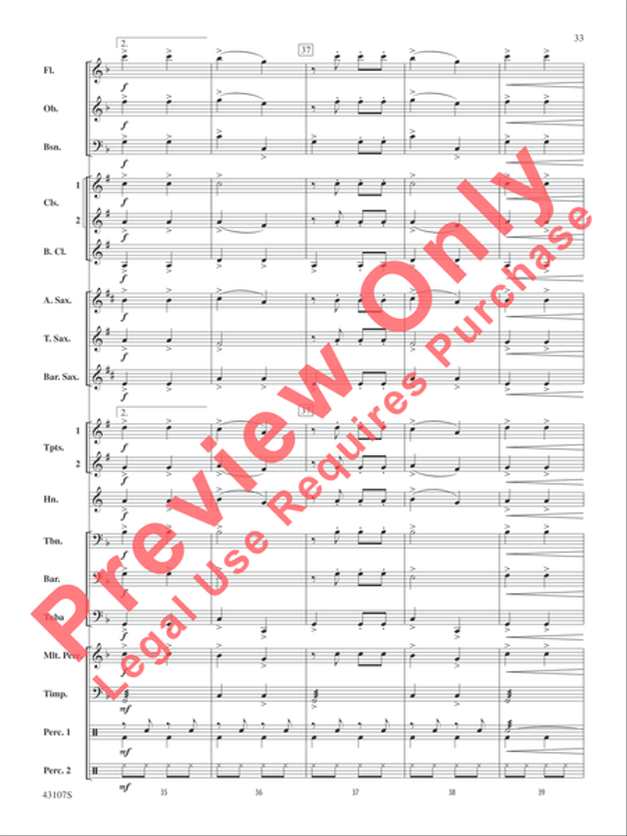 Happy Holidays---Vol. 2 Happy Holidays---Vol. 2 Concert Band scores gallery preview page 27