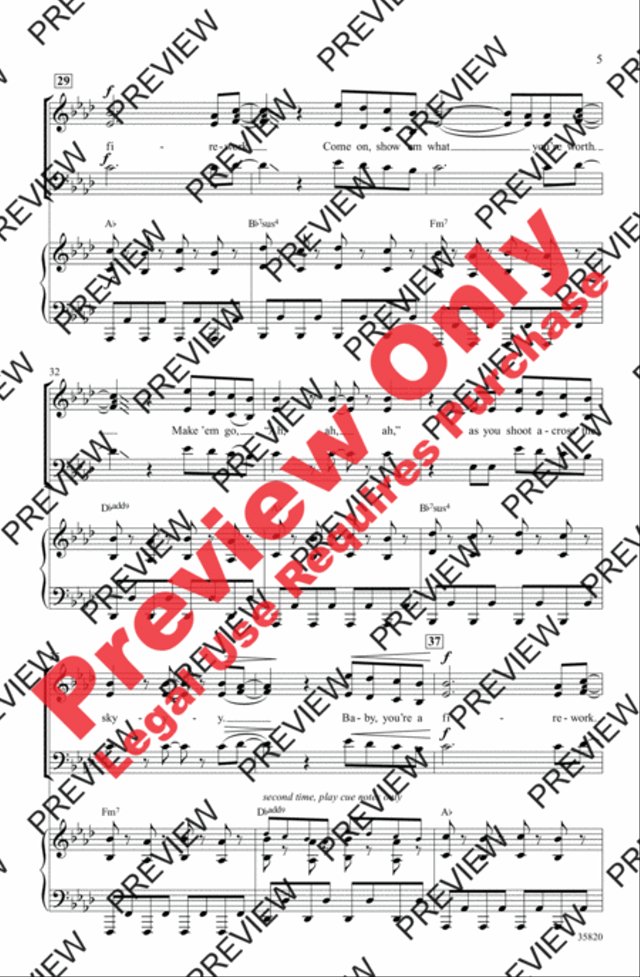 Firework 3-Part scores gallery preview page 5