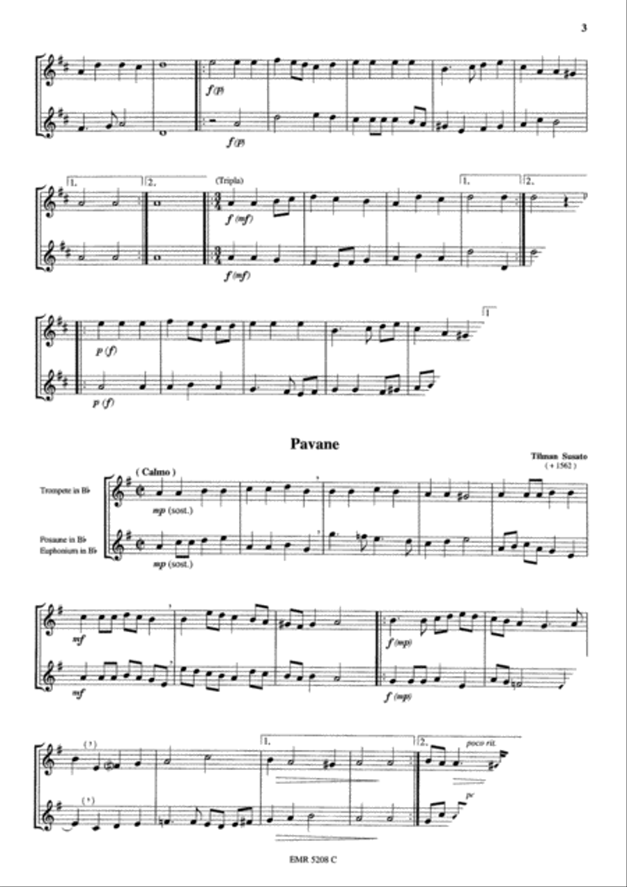 31 Duos Faciles 31 Duos Faciles Brass Ensemble scores gallery preview page 4