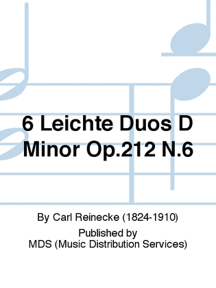 6 Leichte Duos D Minor op.212 n.6