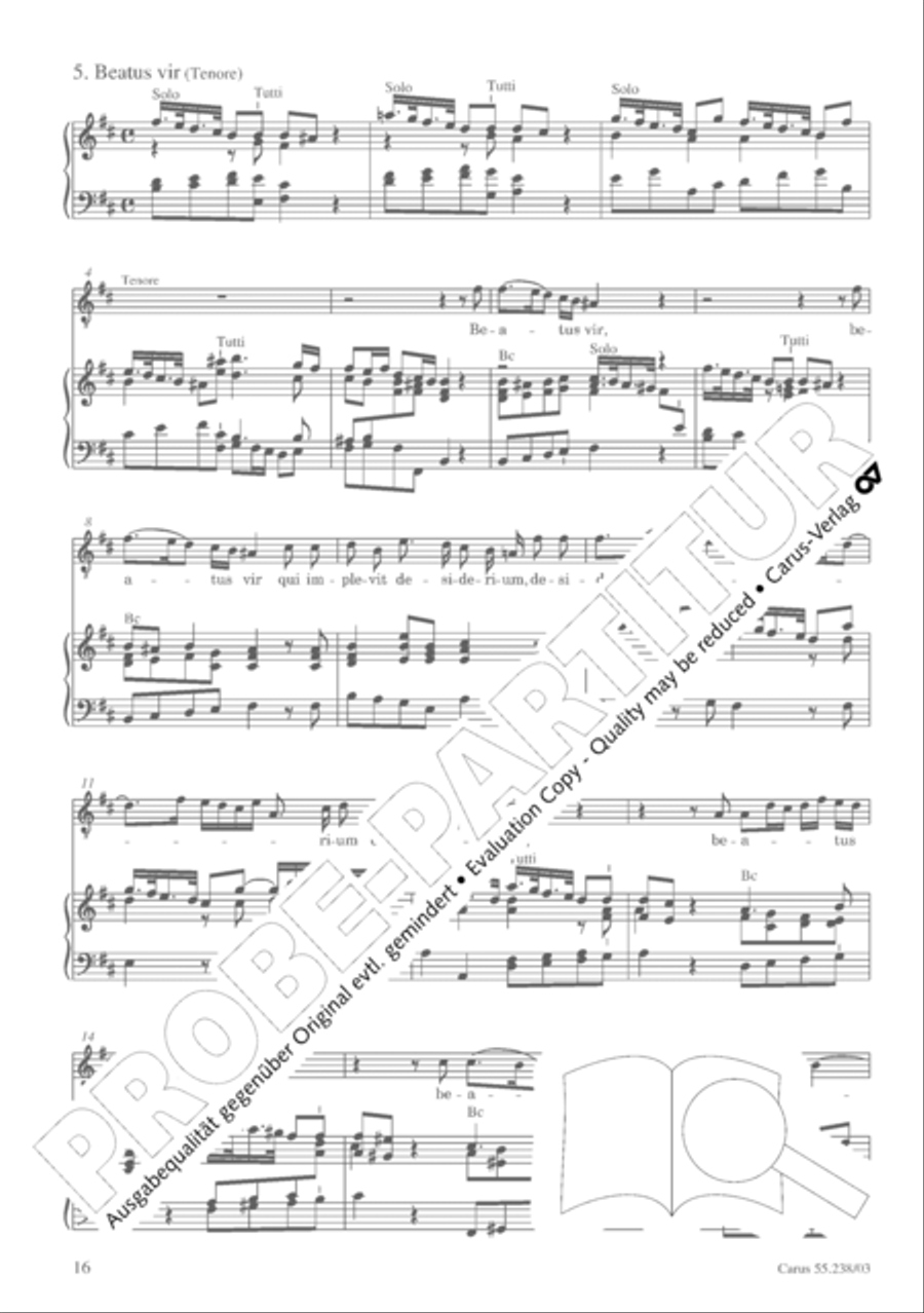 Nisi Dominus Nisi Dominus SSATB scores gallery preview page 19