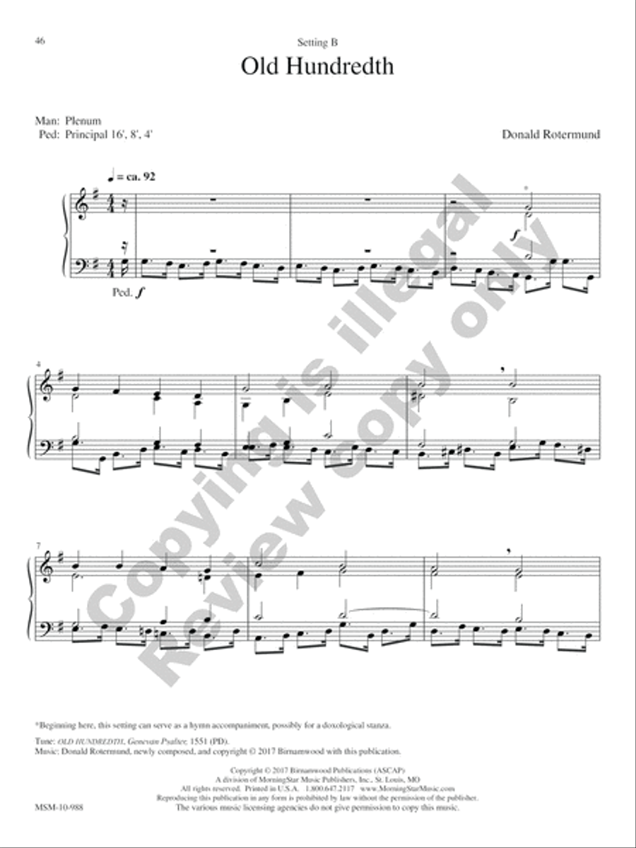 36 Flexible Hymn-Based Extemporizations Organ scores gallery preview page 53