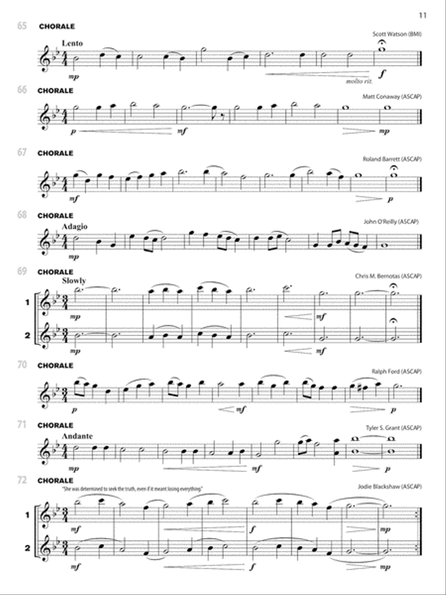 Sound Innovations for Concert Band -- Ensemble Development for Young Concert Band Concert Band Methods scores gallery preview page 4