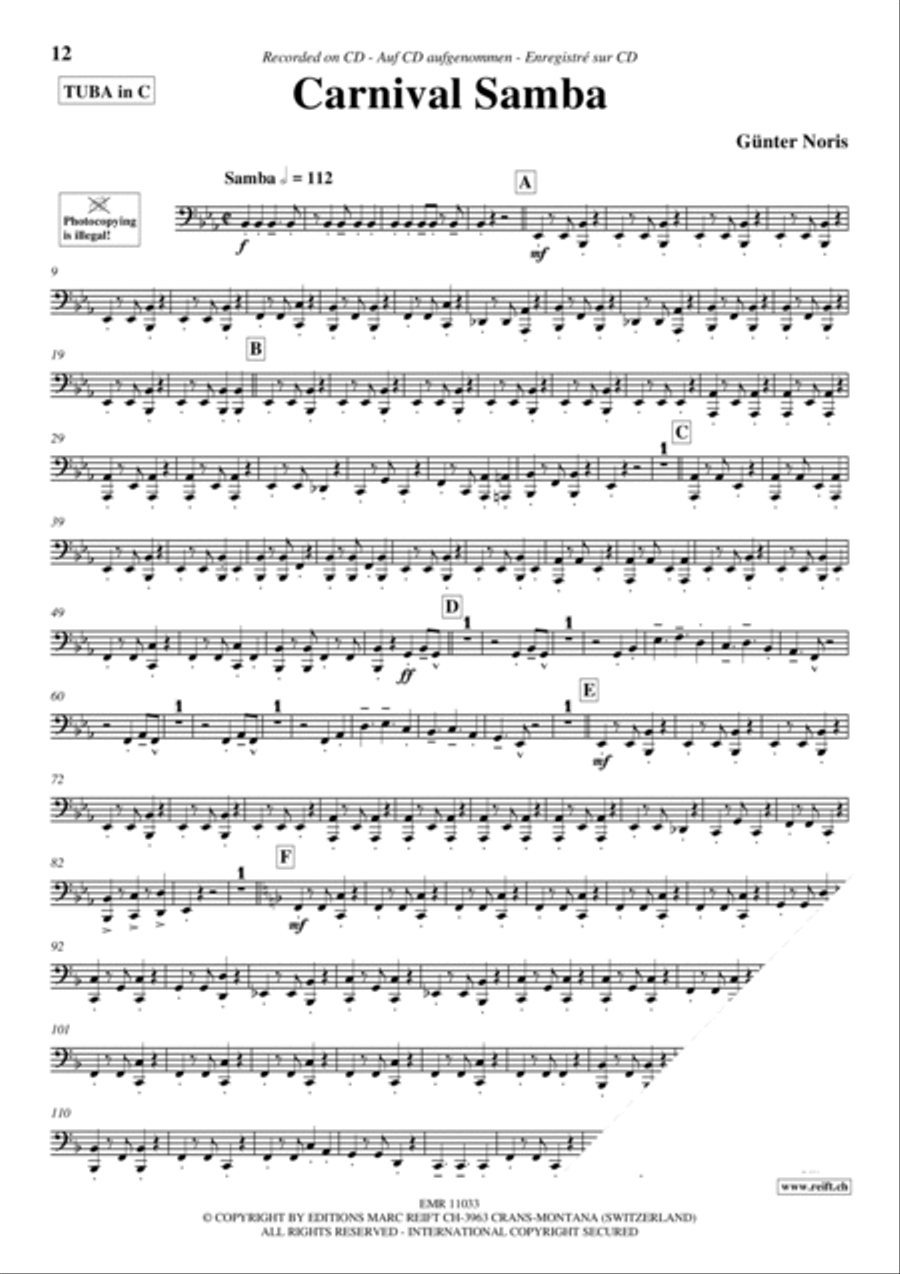 Play The Tuba With The Ballroom Dance Orchestra Vol. 2 Tuba scores gallery preview page 9