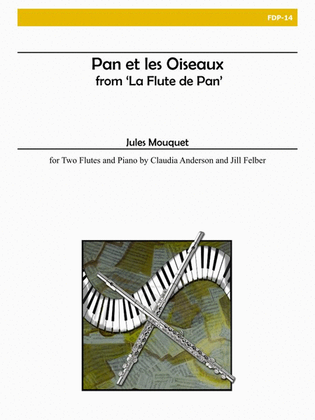 Pan et les Oiseaux from 'La Flute de Pan' for Two Flutes and Piano