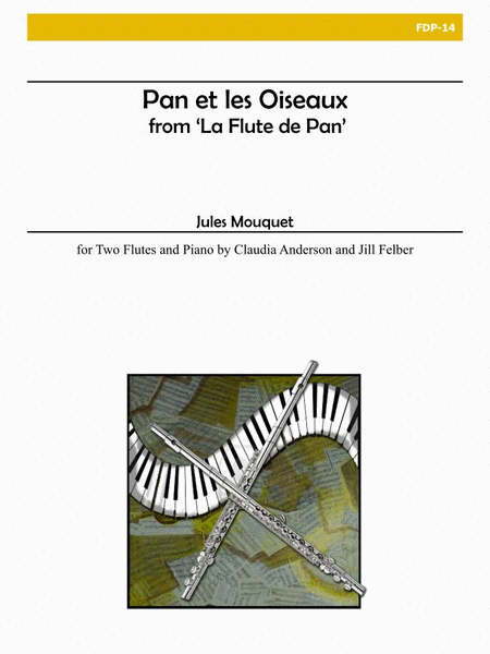 Pan et les Oiseaux from 'La Flute de Pan' for Two Flutes and Piano image number null