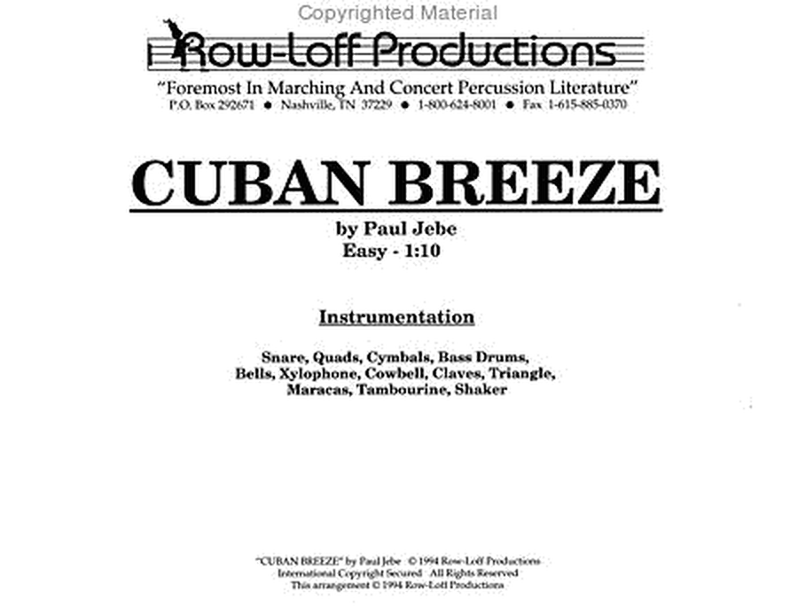 Cuban Breeze image number null