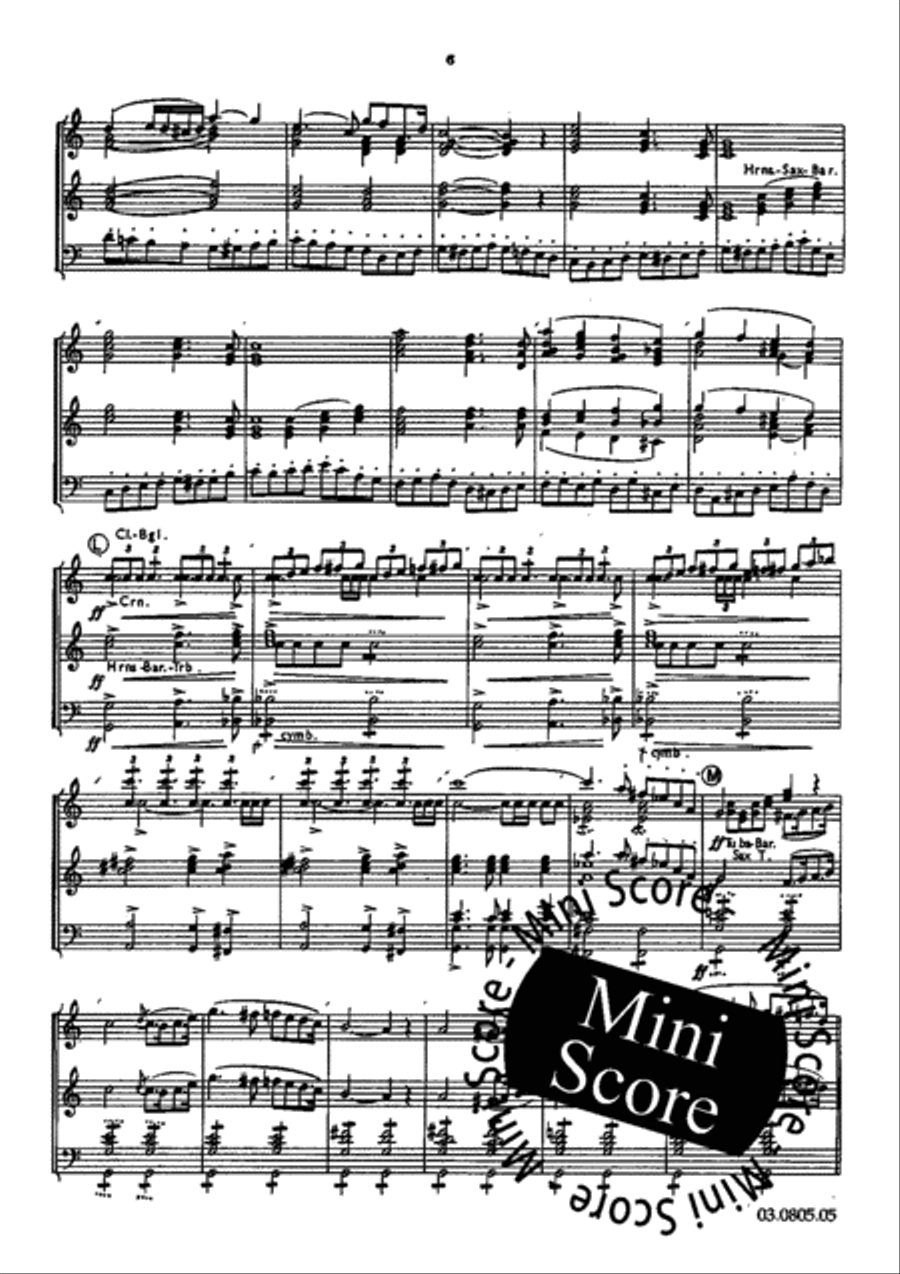 Tannhauser Tannhauser Concert Band scores gallery preview page 9