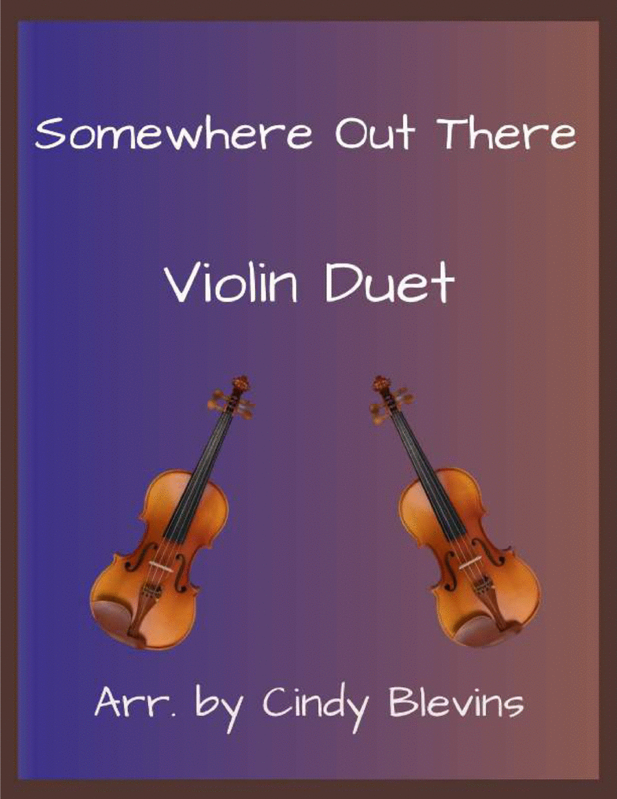 Somewhere Out There String Duet scores gallery preview page 1