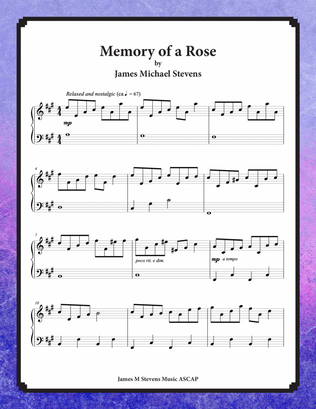 Book cover for Memory of a Rose
