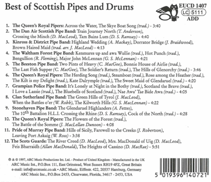 Best of Scottish Pipes & Drums