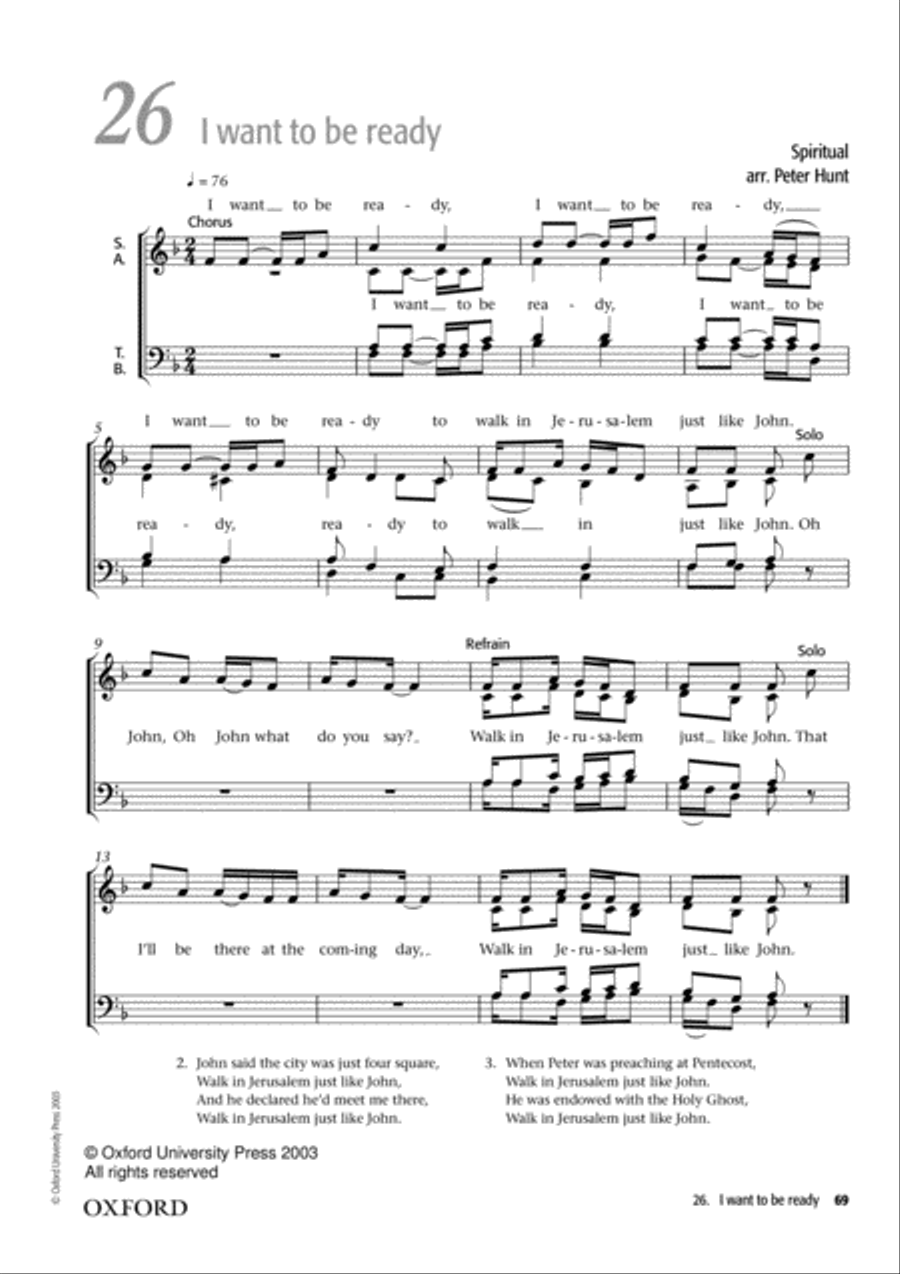 Voiceworks 2 4-Part scores gallery preview page 26