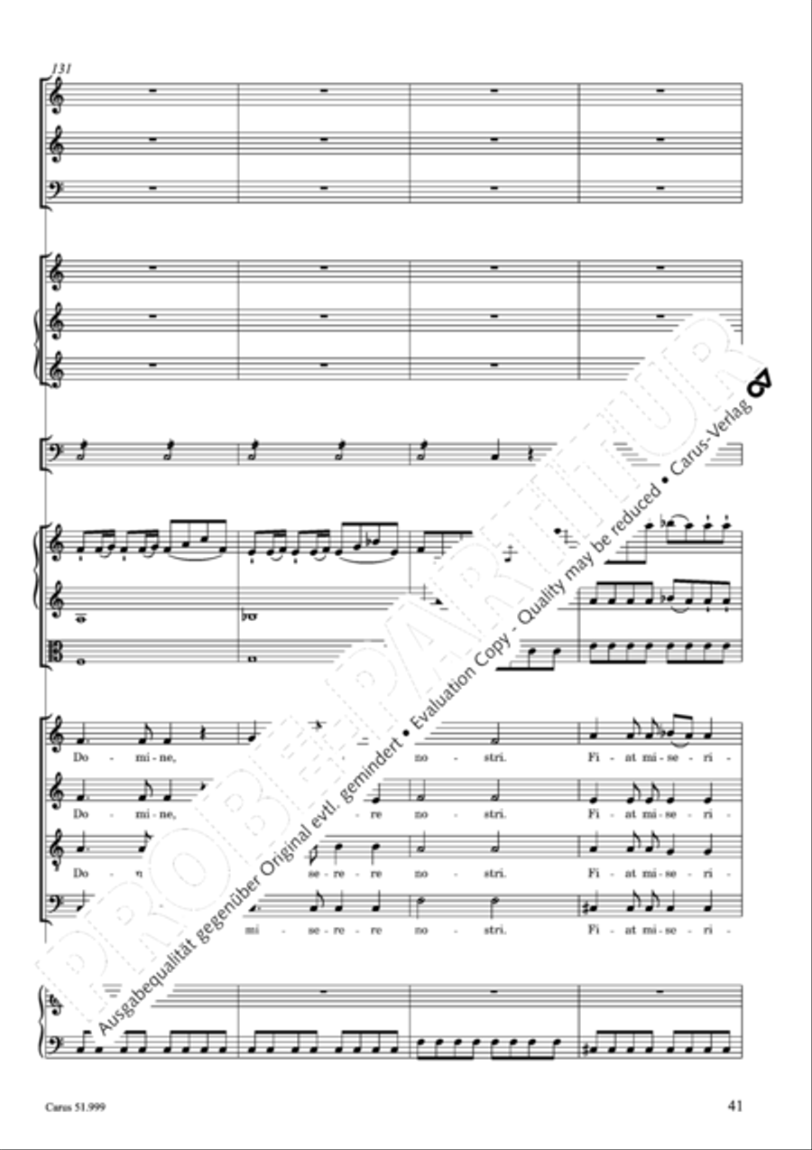 Te Deum Te Deum 4-Part scores gallery preview page 42