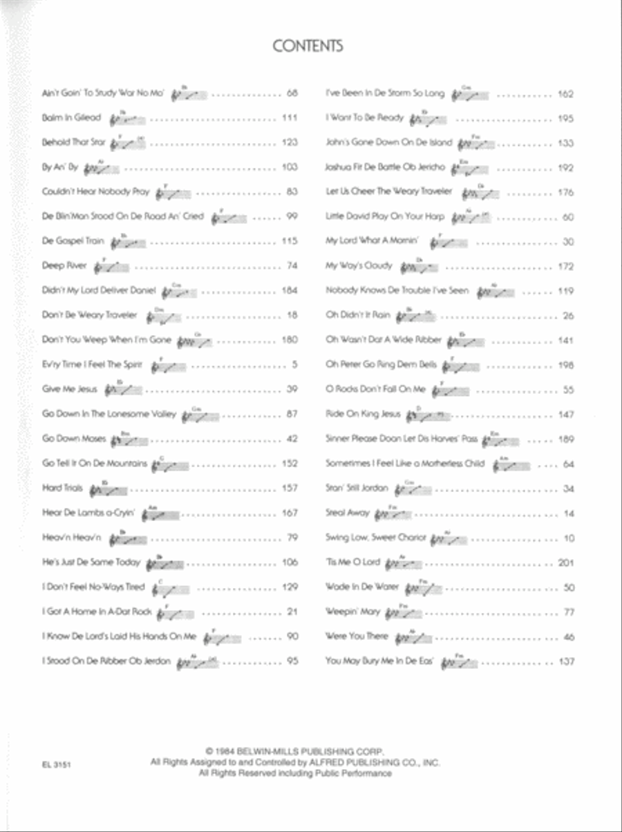 The Spirituals of Harry T. Burleigh Voice scores gallery preview page 2