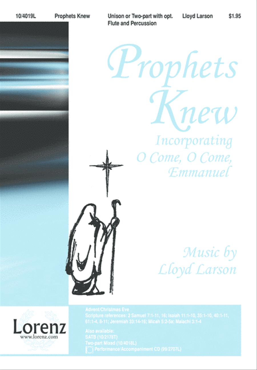 Prophets Knew Prophets Knew Unison Choir scores gallery preview page 2