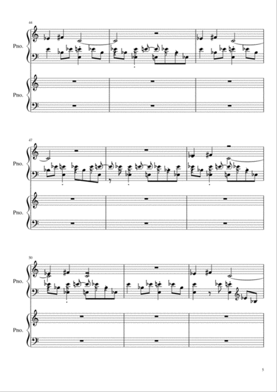 MOhan MOhan Easy Piano scores gallery preview page 5