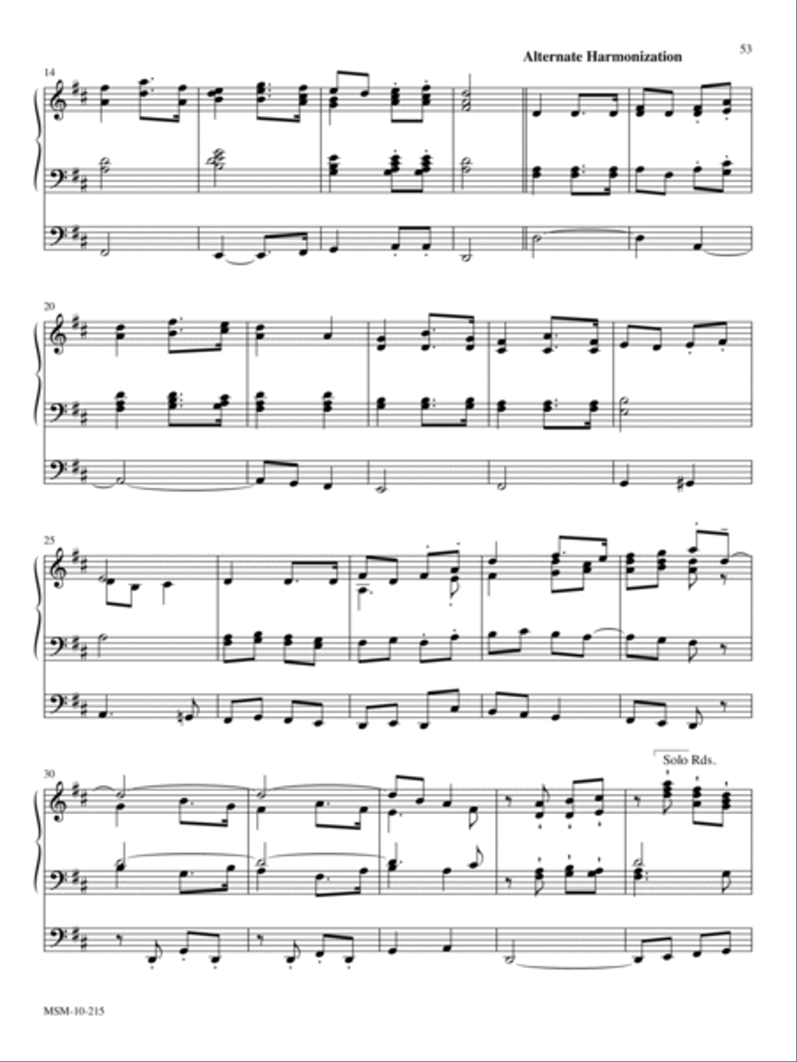 Martyr Organ scores gallery preview page 2