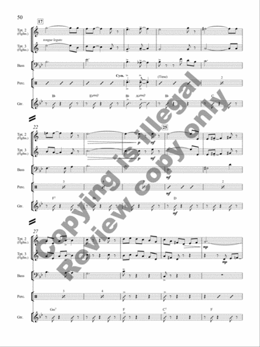Christmas Brass Brass Band scores gallery preview page 41