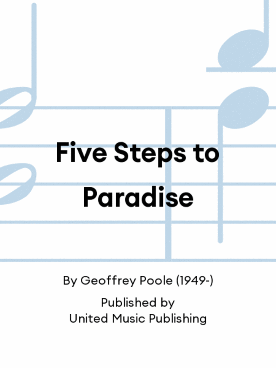 Five Steps to Paradise Five Steps to Paradise Piano scores gallery preview page 1