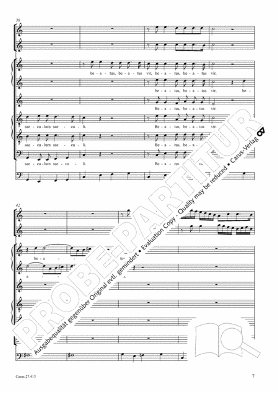 Beatus Primo Beatus Primo Choir scores gallery preview page 12