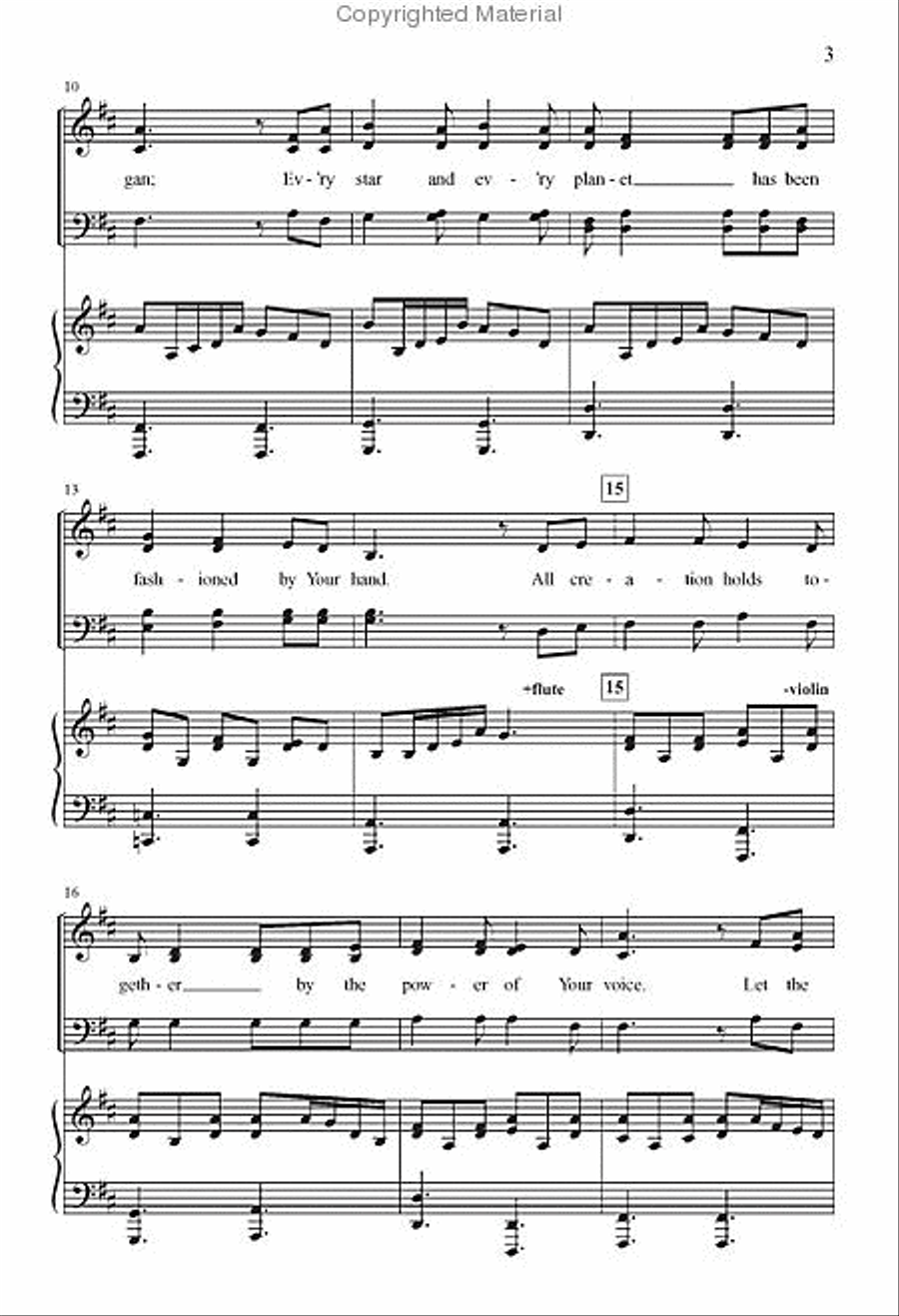 Across the Lands 4-Part scores gallery preview page 3