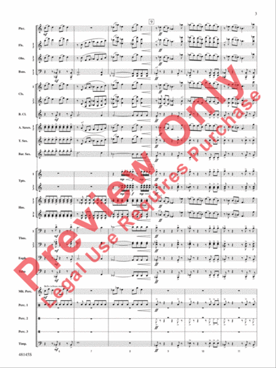 The River Seneca Concert Band scores gallery preview page 4