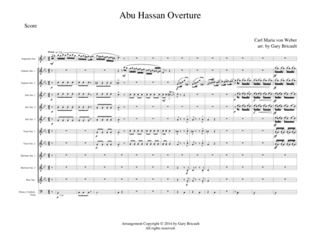 Abu Hassan Overture image number null