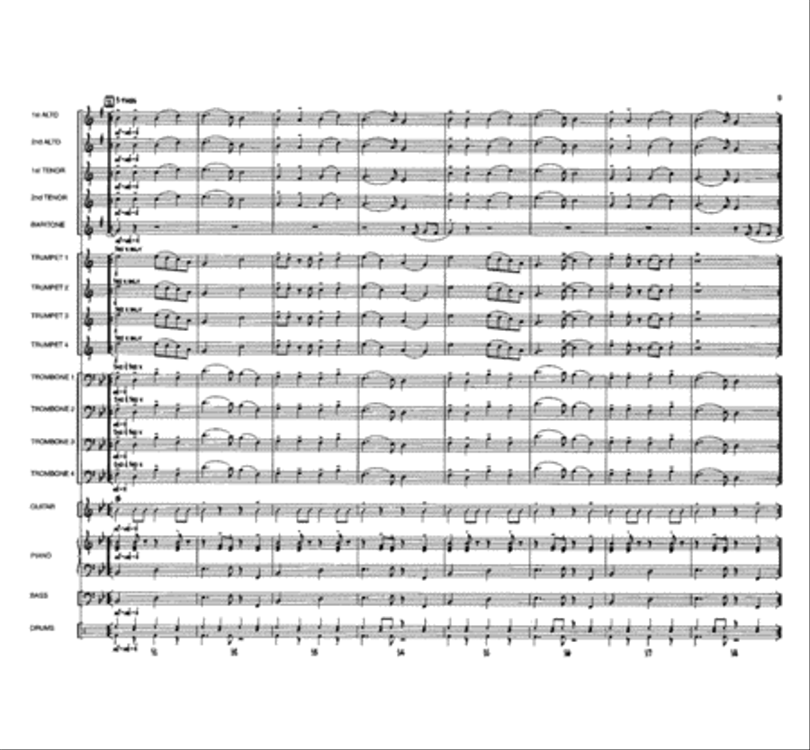 Joy To the World Joy To the World Jazz Ensemble scores gallery preview page 8