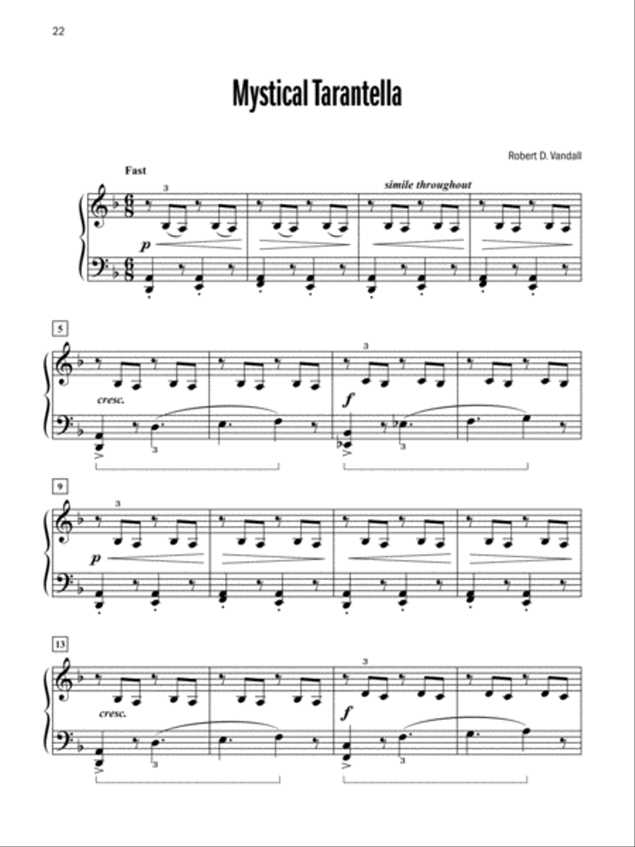 Celebrated Virtuosic Solos, Book 3 Piano Solo scores gallery preview page 5