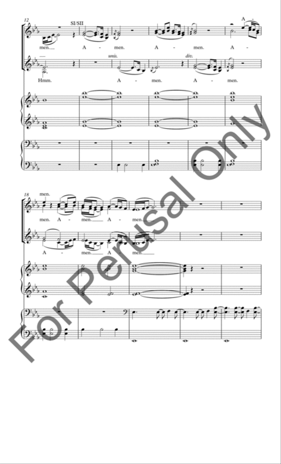 By the Rivers of Babylon (Choral Score) SSAA scores gallery preview page 3