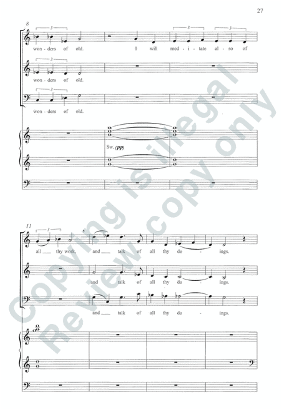 Somerset Anthem Books, Volume VII (Holidays) 3-Part scores gallery preview page 12