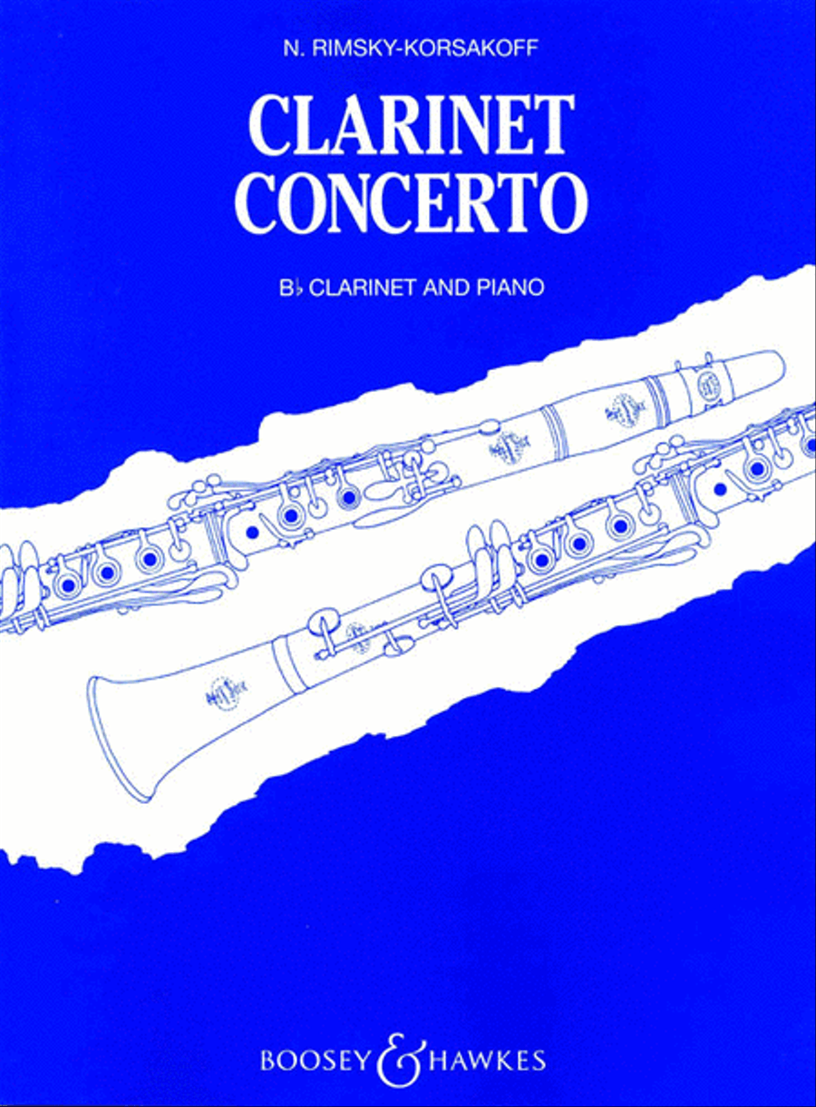 Clarinet Concerto Clarinet Solo scores gallery preview page 1