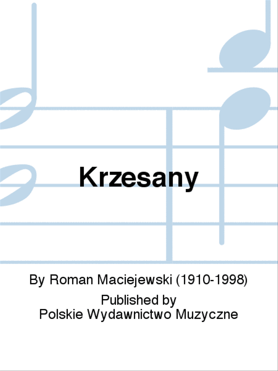 Krzesany Piano Solo scores gallery preview page 1