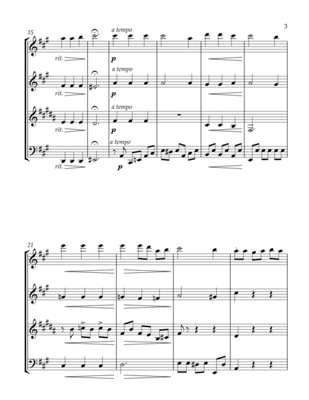 Ave Maria - Wind Quartet image number null