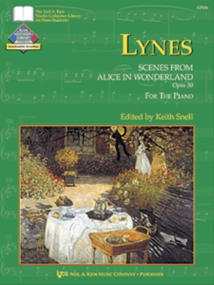 Lynes: Scenes from Alice in Wonderland Piano Solo scores gallery preview page 1